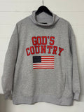 Gods Country Mock Neck Sweater