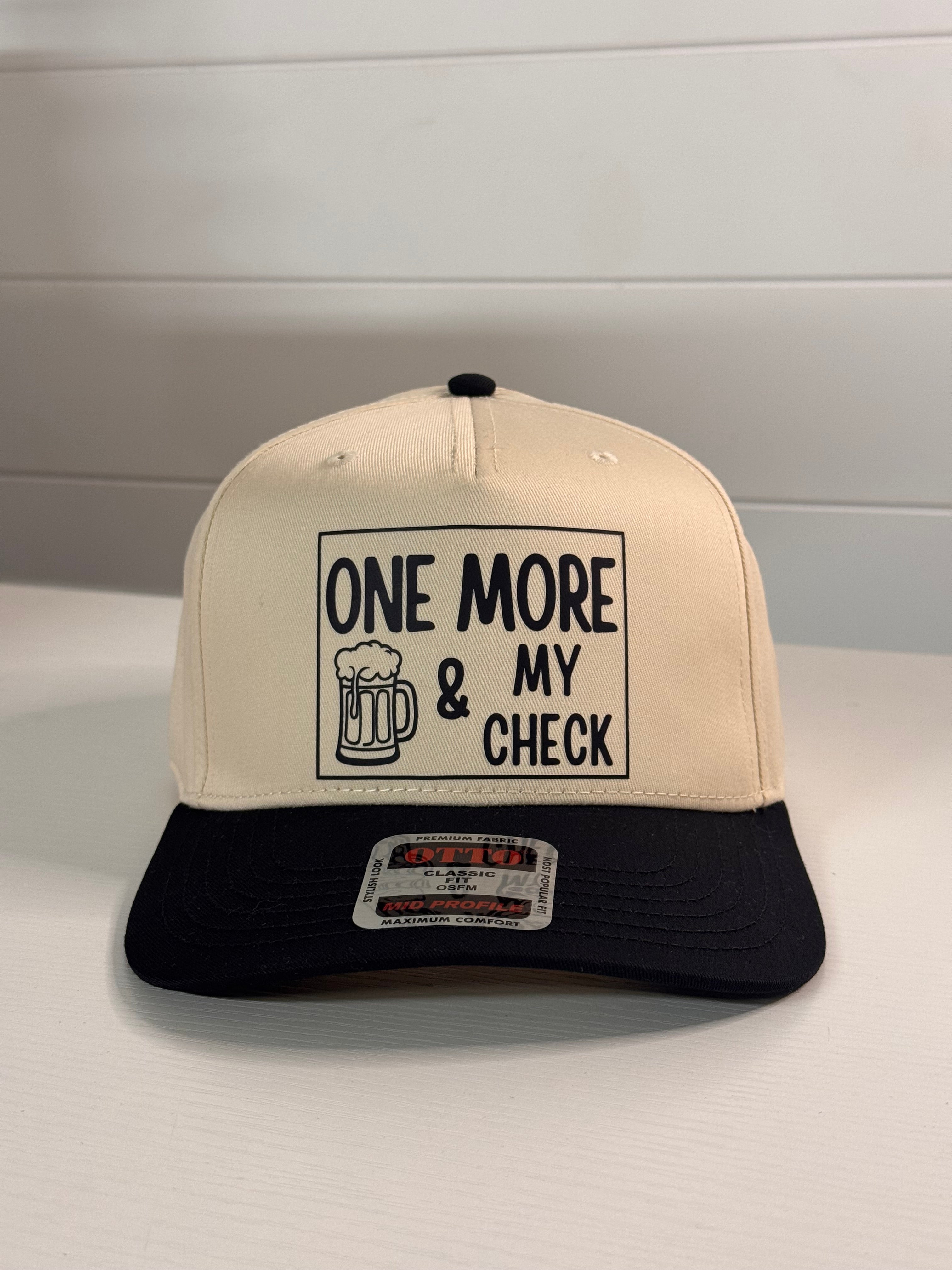 One more & my check