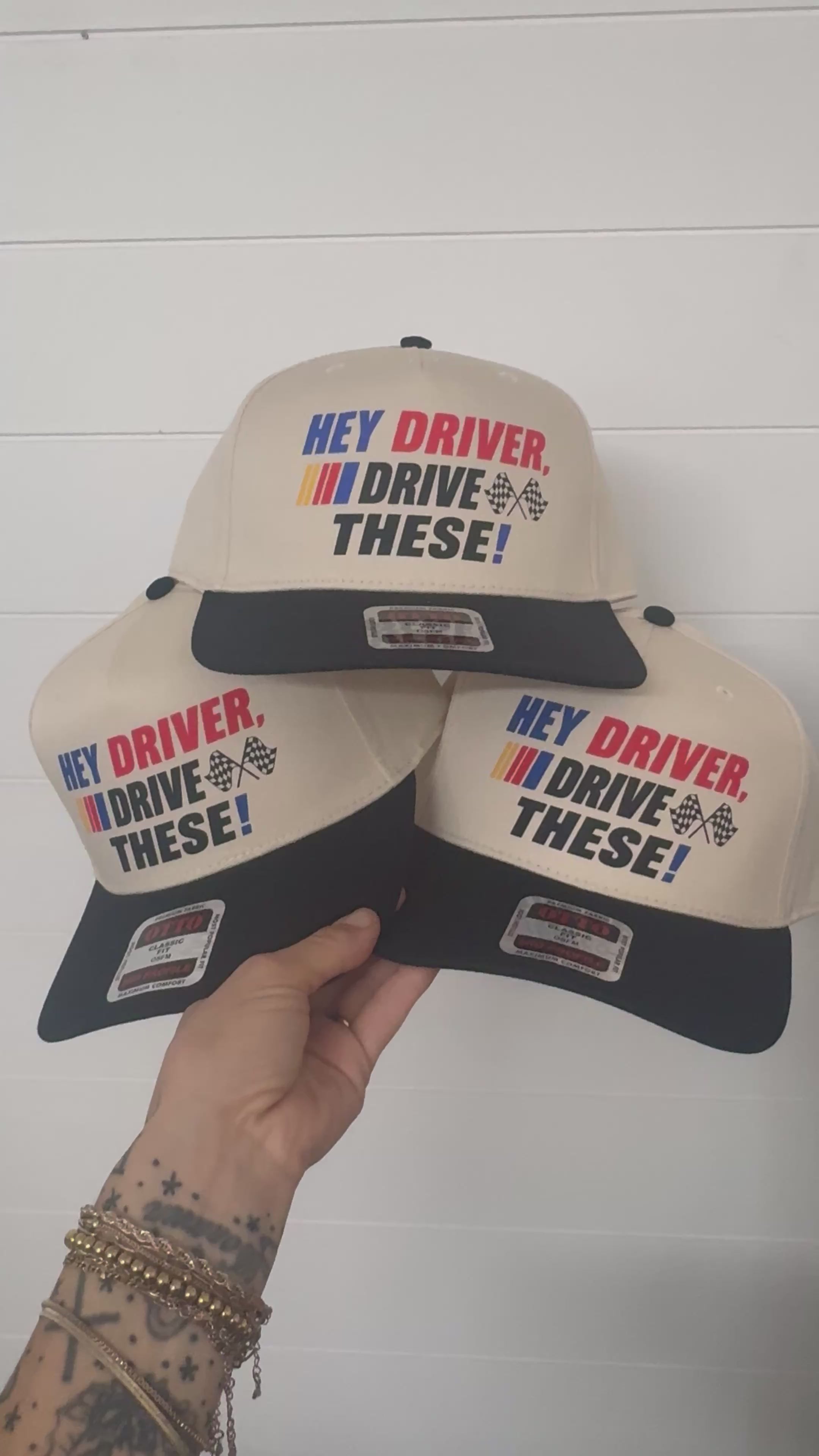 Hey driver, drive these!